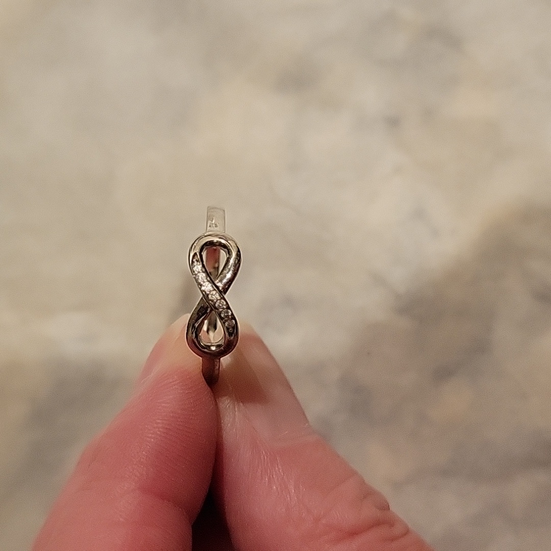 Silver Infinity Ring